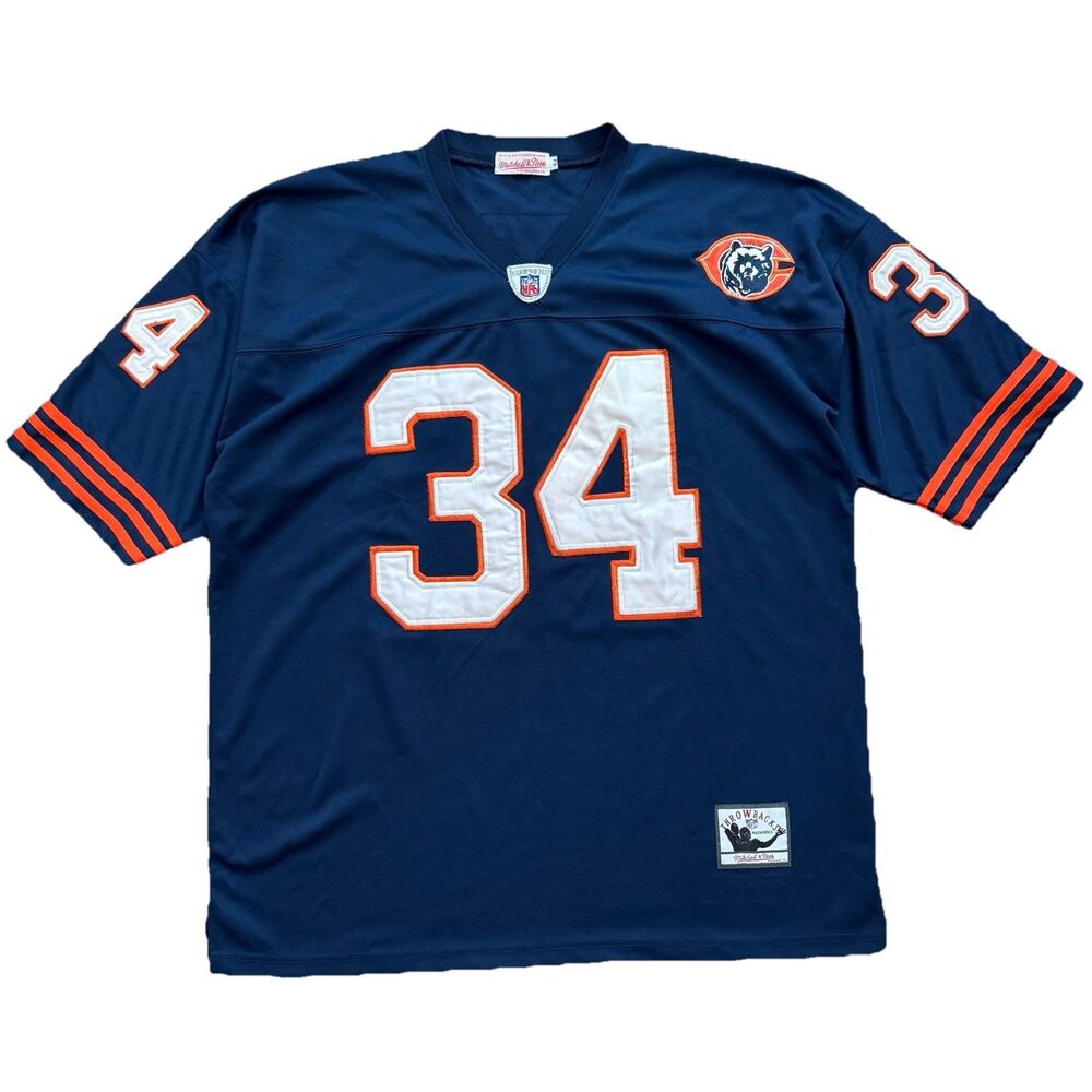 VTG Walter Payton Chicago Bears Mitchell & Ness Throwback Jersey 54 XXL Stitch